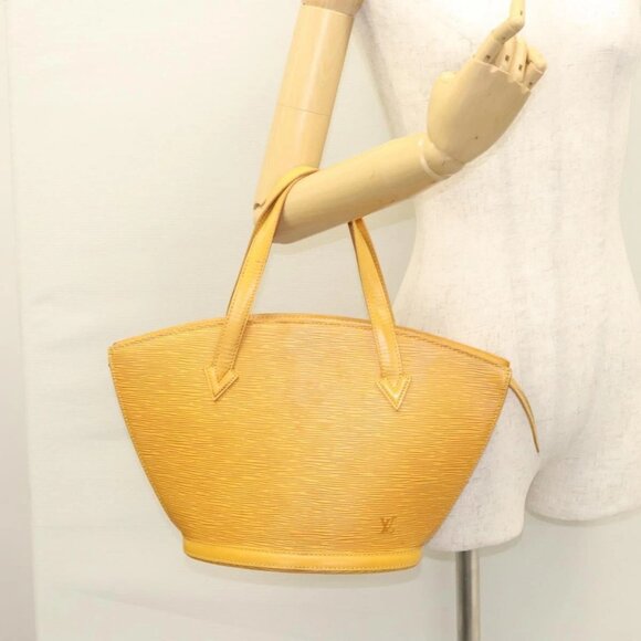 LOUIS VUITTON Epi Saint Jacques Hand Bag Yellow - Picture 1 of 16